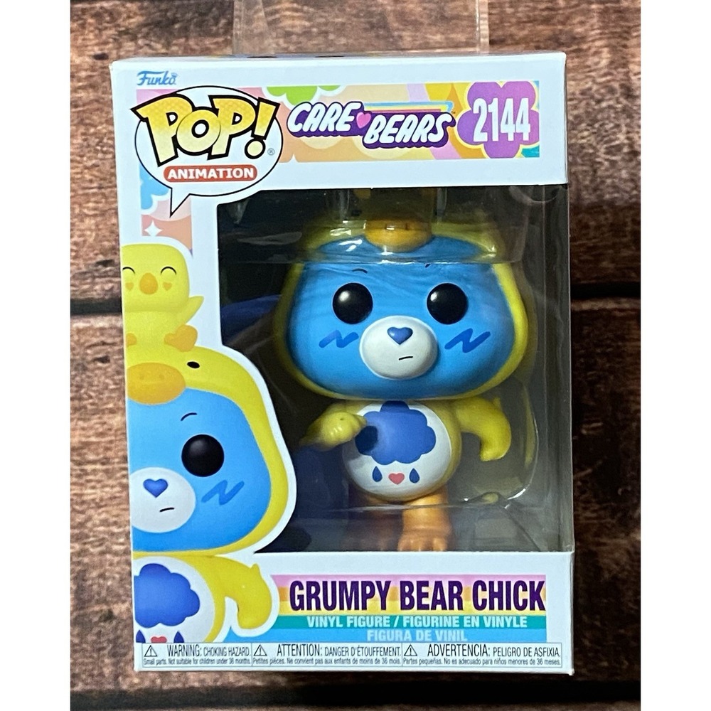 Funko POP! Animation: Care Bears Spring, Grumpy Chick Vinyl Figure (2144) New
